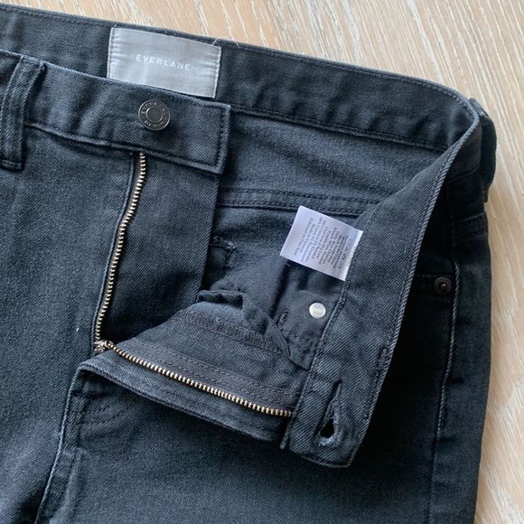 Everlane Slim Jeans Black Wash 26" Size 26 - Picture 6 of 11